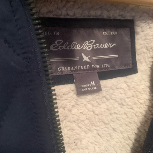 🆕 Eddie Bauer Winter Coat with fur lined hood - Picture 4 of 7